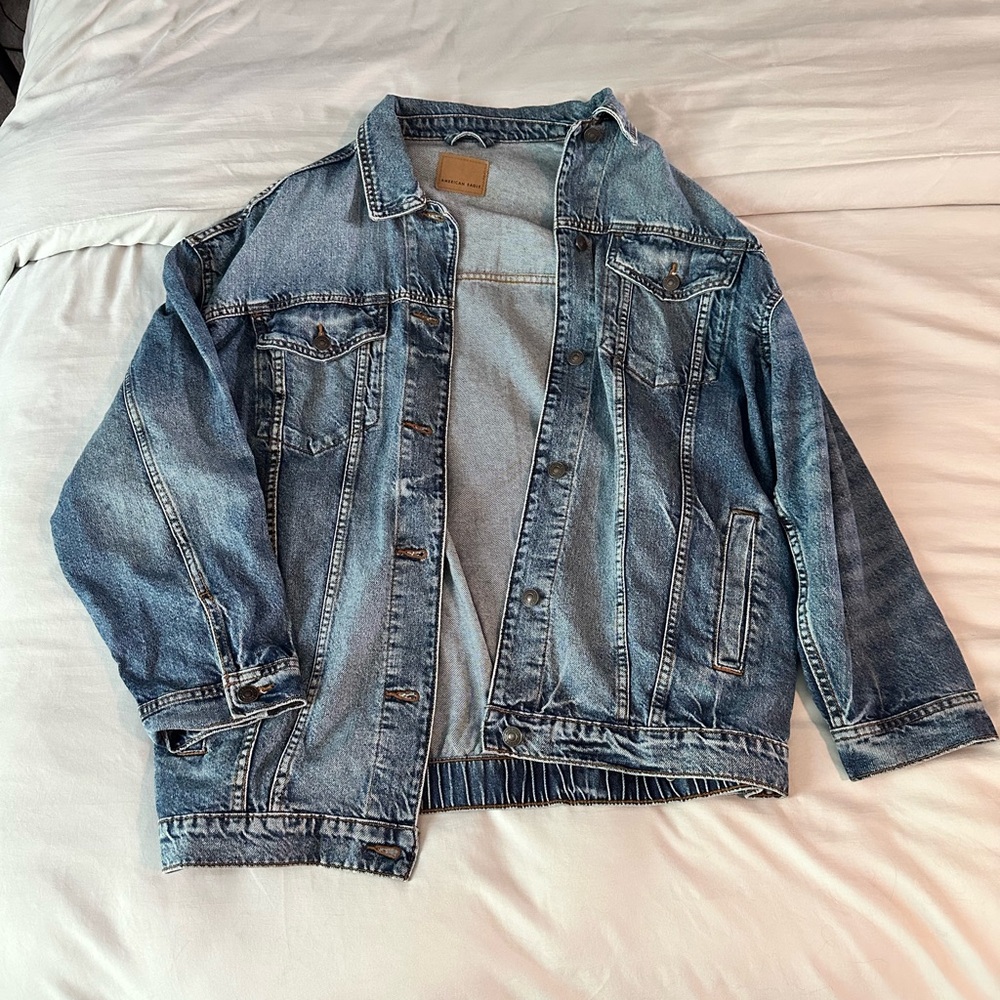 American Eagle Outfitters Blue Denim Jacket